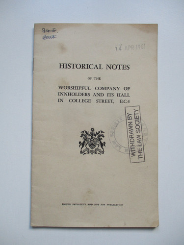 1960 worshipful company - 1960, of