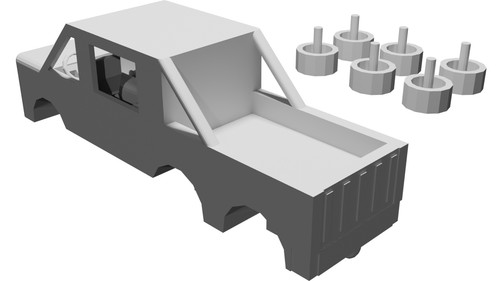 Modello giocattolo 6x6 per - 6x6,