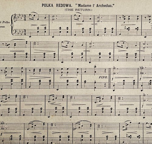 1875 polka redowa - 1875, madane