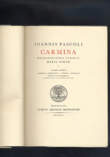 Pascoli giovanni carmina 2 - giovanni,