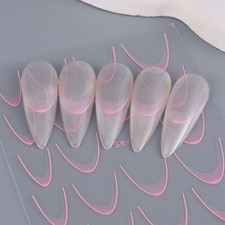 Adesivo Unghie Sfumato Linea