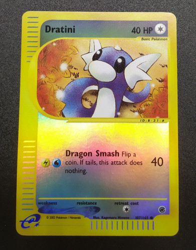 Dratini reverse 107 165 - dratini, 107/165