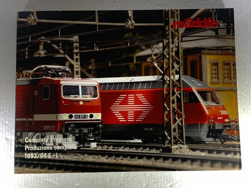 Marklin catalogo 1993 94 - marklin,