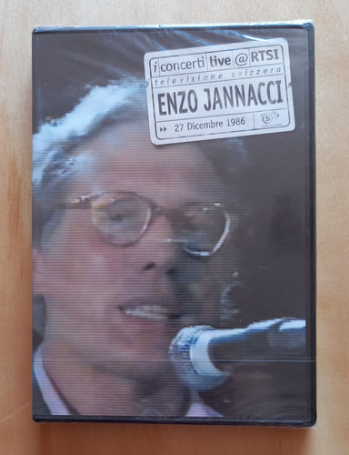 Dvd enzo jannacci concerti - dvd, i
