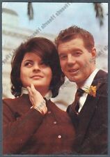 JOE SENTIERI 05 GENOVA - COCKY MAZZETTI - CANTANTE MUSICA MUSIC Cartolina PIEGHE