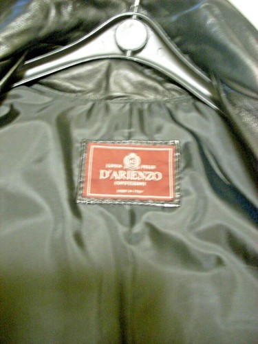 Cappotto pelle nera - cappotto,
