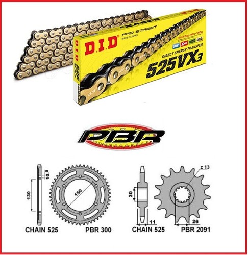 Kit catena yamaha fz8 fazer - kit/catena, fz8/fazer/8