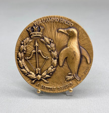 MEDAGLIA BRONZO 61° STORMO AERONAUTICA GALATINA LECCE FIRMATA L ZANELLI NUMERATA