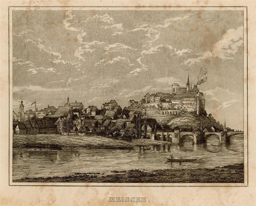 Meissen sassonia veduta - meissen,