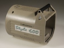 PRL) ELINCHROM STYLE 600 FLASH SCOCCA ESTERNA RICAMBI SPARE PARTS STUDIO LIGHT