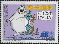 2009 italia repubblica Festival Filatelia collezionismo lupo Alberto MNH
