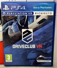 DRIVECLUB VR PS4 PLAYSTATION 4 RACING CORSE EDIZIONE ITALIANA VISORE RICHIESTO A