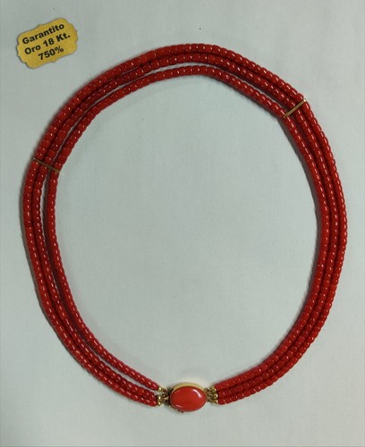 Collana corallo sardo - collana,