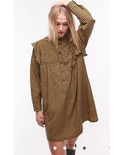 Abito maglione a quadri