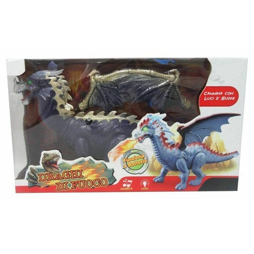 Draghi fuoco dinosauro - di,