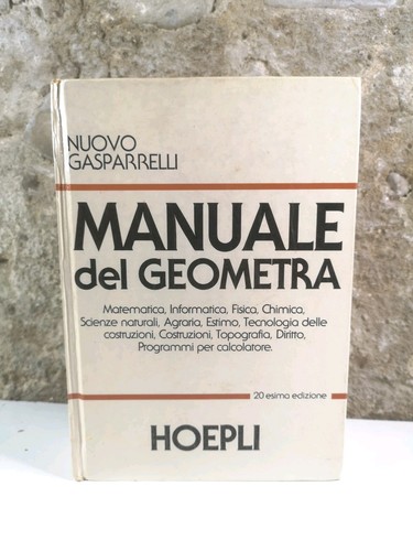 Manuale del geometra - geometra, nuovo