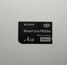 SANDISK MEMORY STICK PRO DUO MAGIC GATE MARK 2 - 4GB RARA PSP PLAYSTATION