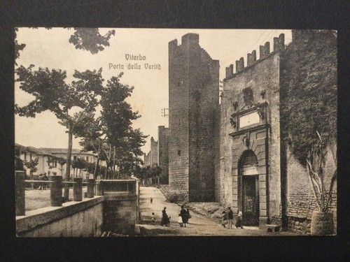Viterbo antica cartolina - viterbo,,