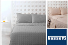 COPRILETTO-TRAPUNTINO-LEGGERO-Microfibra-BASSETTI-Tutte le MISURE-SALDI -30%