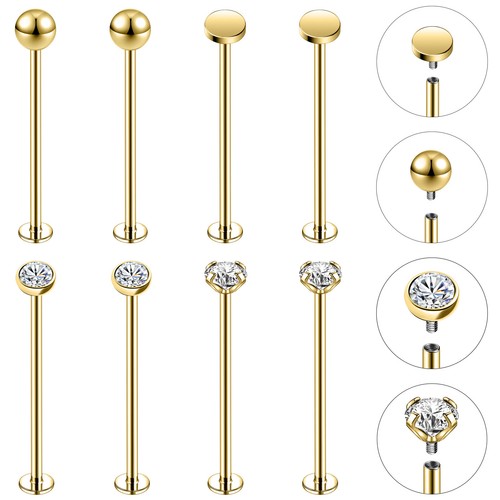 Set acciaio inox - pz/set, labret