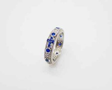 Anello rosario con zirconi - anello,