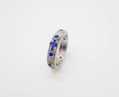 Anello rosario con zirconi - anello,