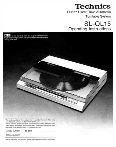 Technics ql15 giradischi - technics, sl-ql15