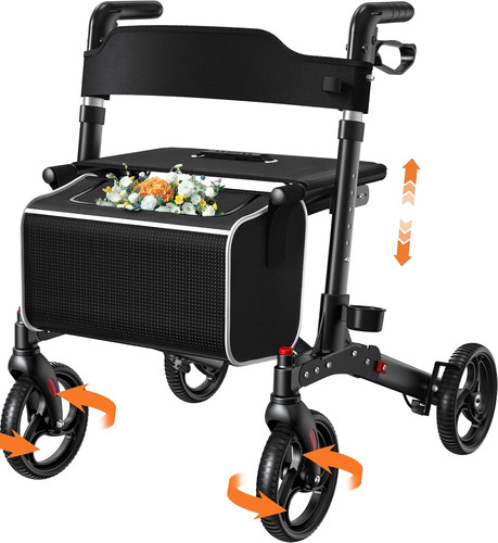 Rollator con seduta - seduta,,