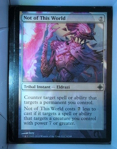 Not this world - world, the