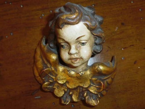 Testa angelo barocco - testa,