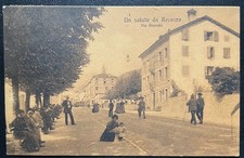 CARTOLINA D' EPOCA-RECOARO (VI) "VIA GRANDIS" VIAGGIATA