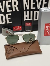 Ray-Ban Aviator Large Metal Gold Arista Green3025 Vetro G 15 Green Tg55:14 W3234
