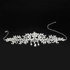 BELLISSIMA CORONA DIADEMA COLLARE MOD L03 MISS BALLERINA SPOSA PRINCIPESSA
