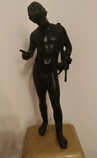 Narciso scultura in bronzo
