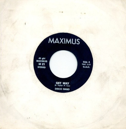 Disco band get way - disco,