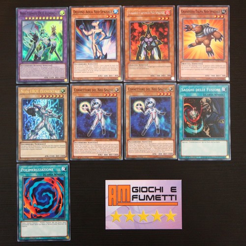 Lotto carte neos cosmico - 9,