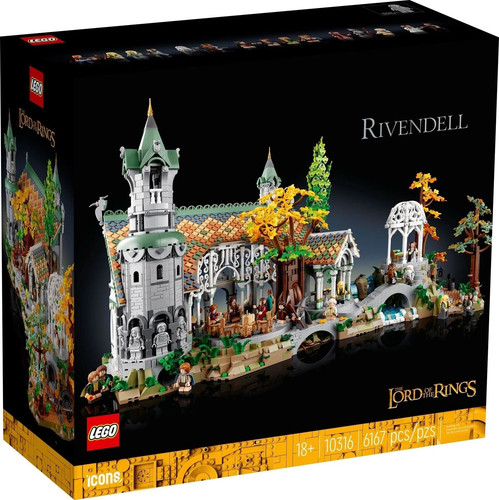Lego 10316 signore degli - lego, il