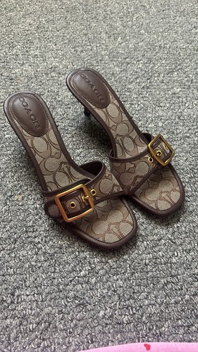 Coach margot brown mule - coach,