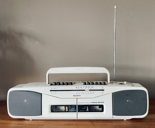 Sony cfs w305s vintage - sony, boombox