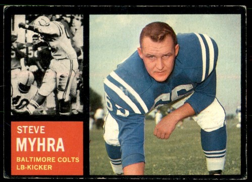 1962 topps football steve - 1962,