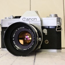Canon FT QL CON 50 MM F1.8 FD FL. Revisionata! Anni '60