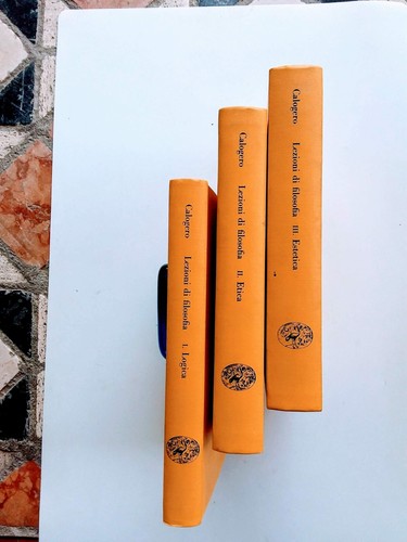 Calogero lezioni filosofia - calogero, di
