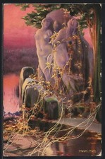 Cartolina artistica firmata