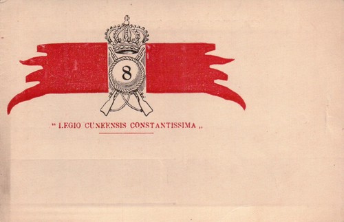 Cartolina reggimentale 8 - reggimentale,