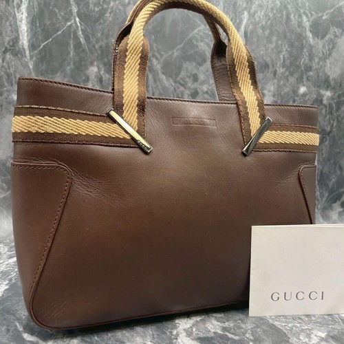 Gucci borsa mano pelle - gucci, in