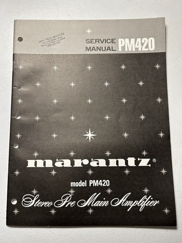 Marantz modello pm420 - marantz, pre