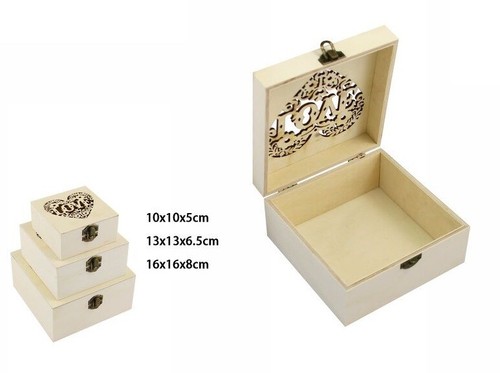 Scatole legno decoupage - in,