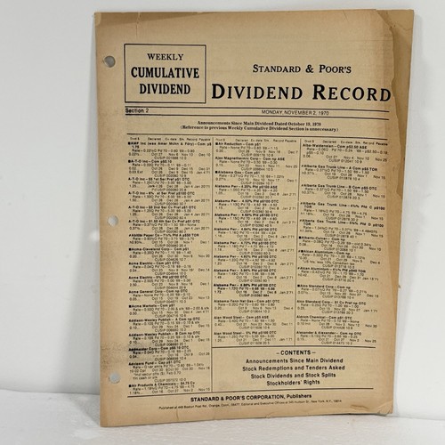 1970 standard poor - 1970,