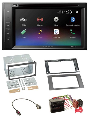 Pioneer bluetooth mp3 usb - pioneer, 2din