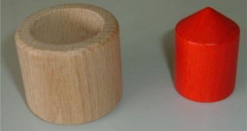 Gioco legno rompicapo - in,